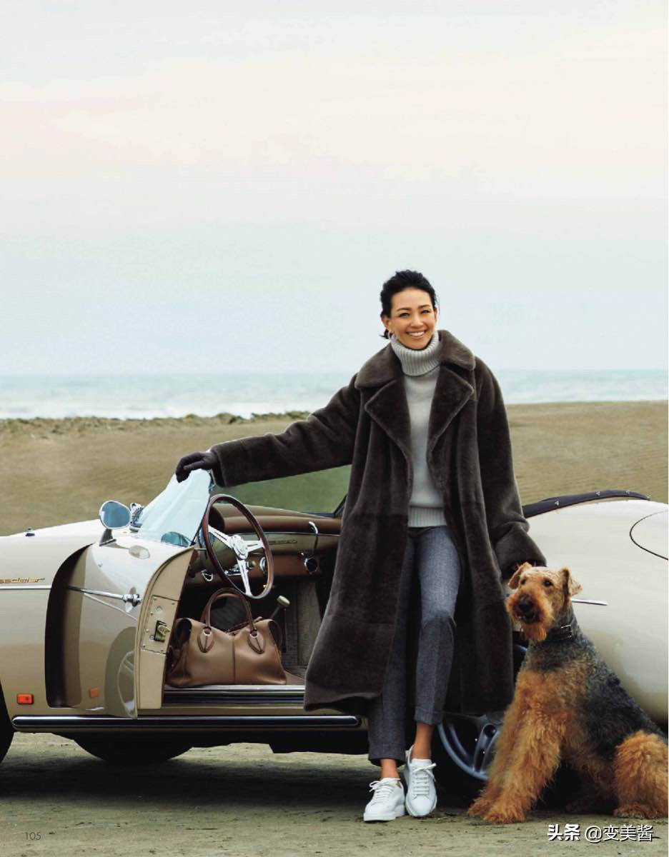 皮草外套怎么穿搭好看,穿皮草像暴发户