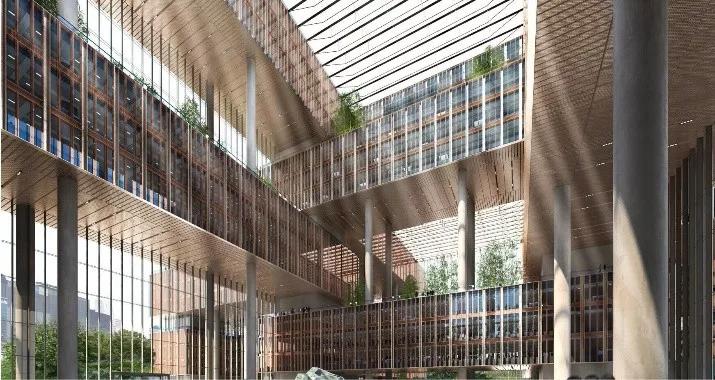 亚投行大厦怎么建成的,亚投行天津总部大楼