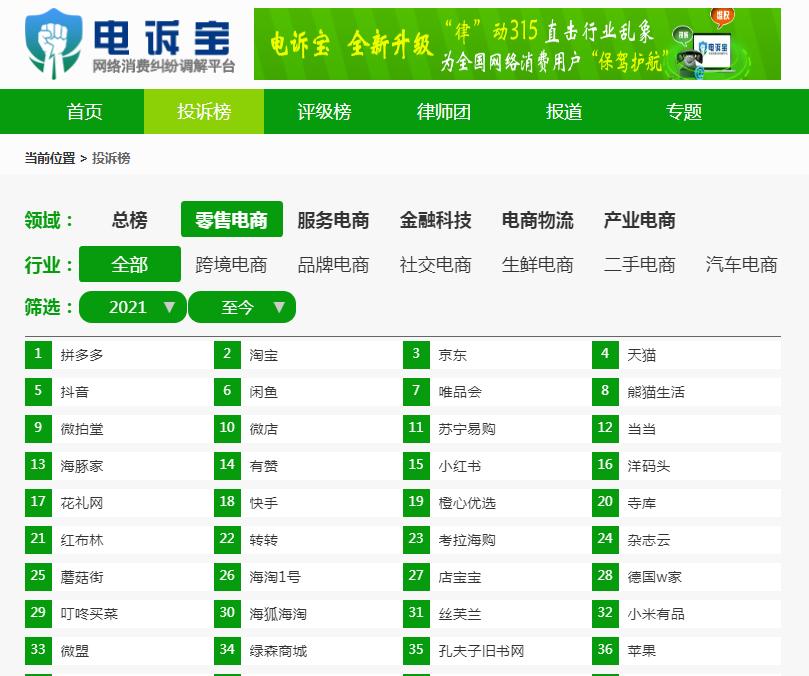 「电诉宝」用户“店宝宝”购买开店资格后平台无人回应