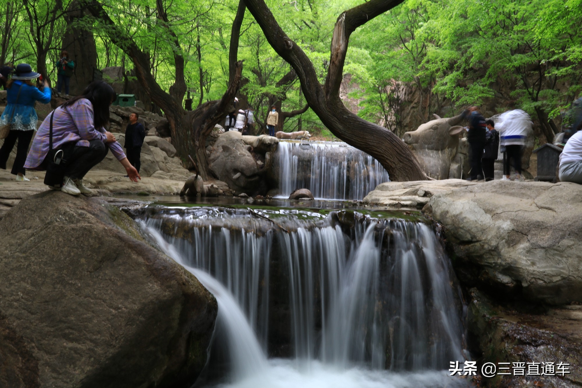 山西绵山自然景观,走进三晋大地领略风土人情