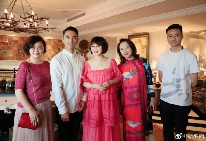 羽西年轻时的照片,十年前羽西