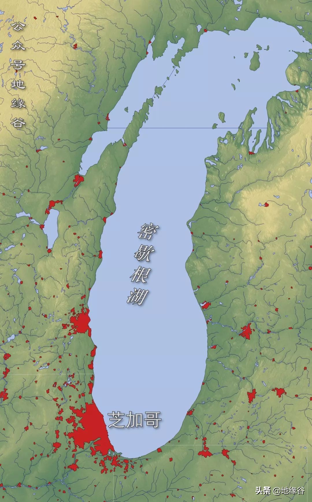 五大湖是怎样从墨西哥湾出海的？