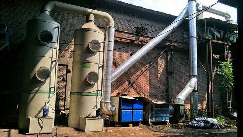 塑料颗粒废气处理设备多少钱,塑料废气处理设备