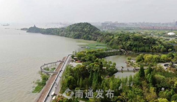 南通十大打卡景点,南通滨江步道路线图