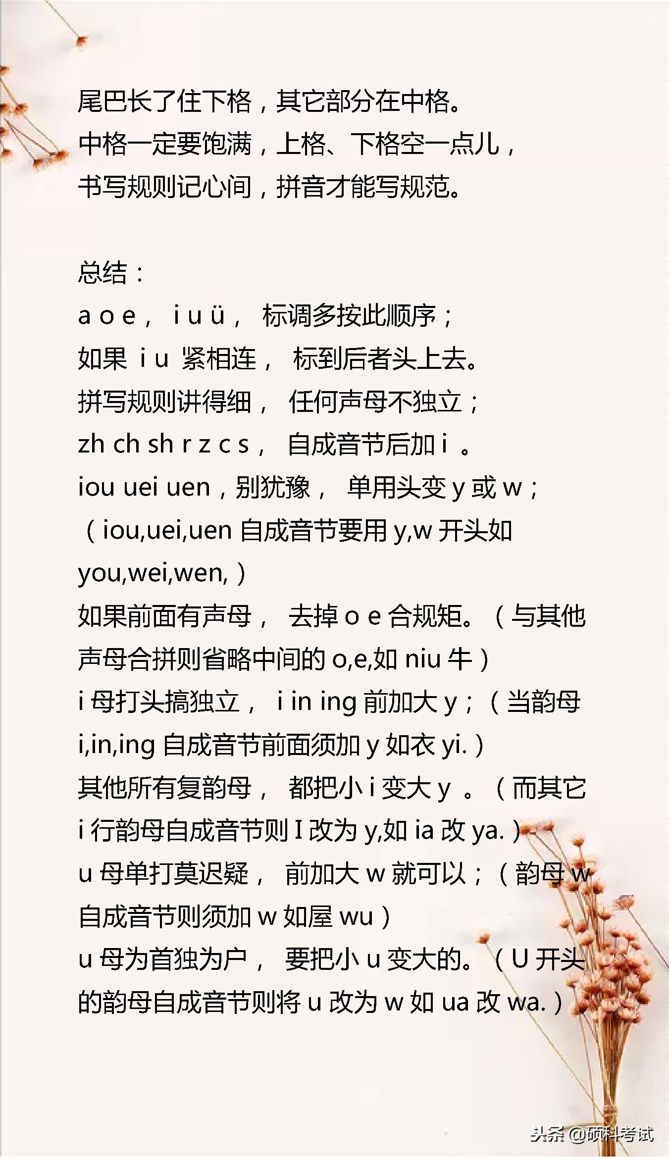 一年级语文拼音学习方法与技巧,小学一年级语文拼音知识点汇总