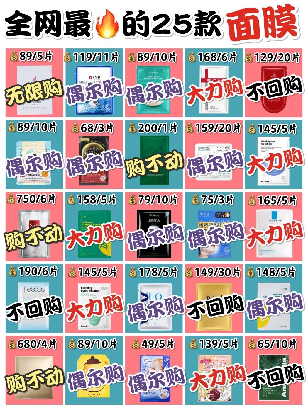 美白祛痘印面膜平价面膜,面膜推荐李佳琦平价控油面膜