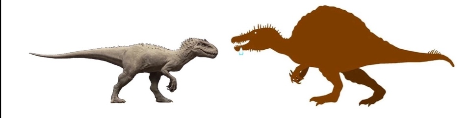 《侏罗纪公园3》棘龙打败霸王龙:主角光环实力碾压?