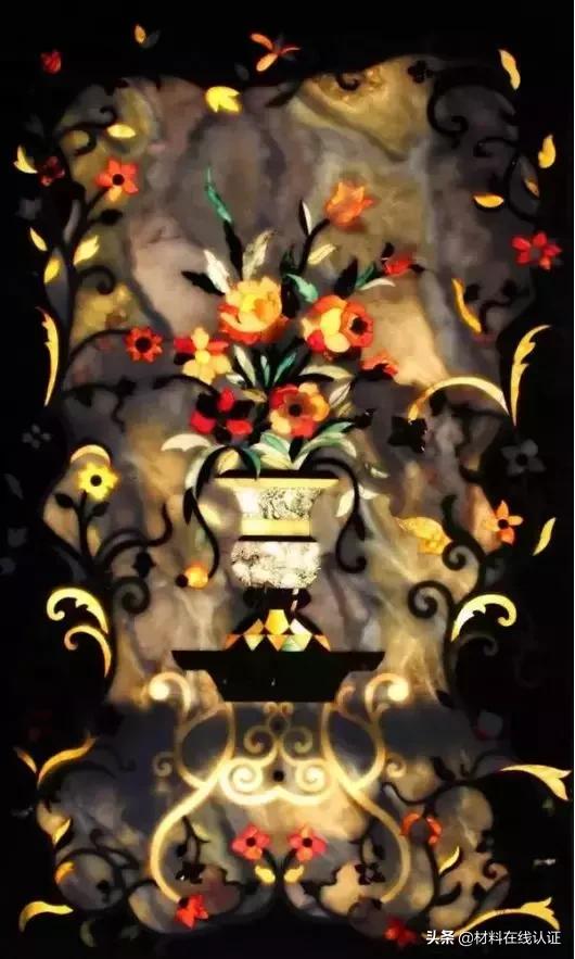 仿水刀和真水刀拼花的区别,设计师讲解水刀拼花效果