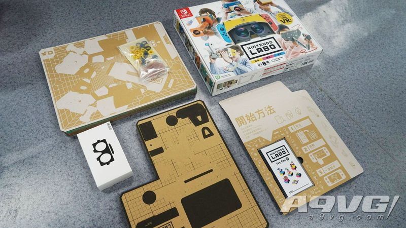 任天堂labovr算不算vr,任天堂labovr套装开箱拼装视频