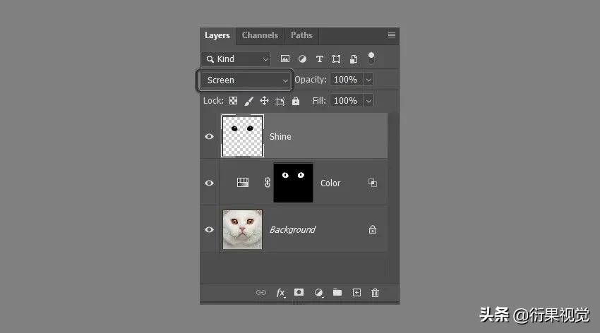 ps怎么把两只眼睛p成一样颜色,ps改图及抠图换背景颜色教程