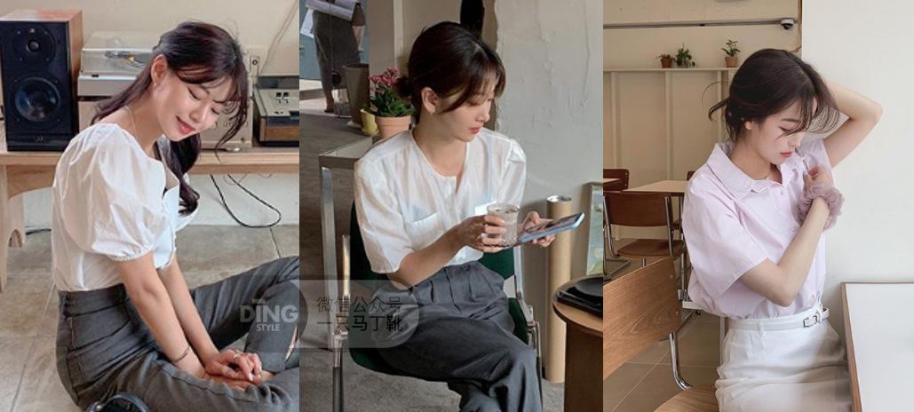 想要年轻减龄的穿搭,55分韩系穿搭