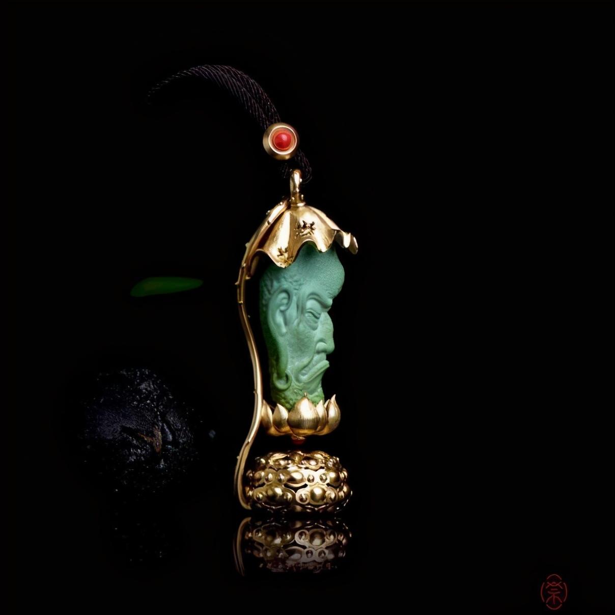 绿松石能配弥勒佛吗,绿松石可以搭配朱砂吗