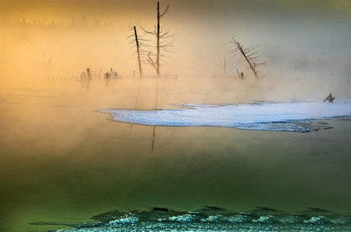 梦中仙境雾气,雾气淡怎么拍出来