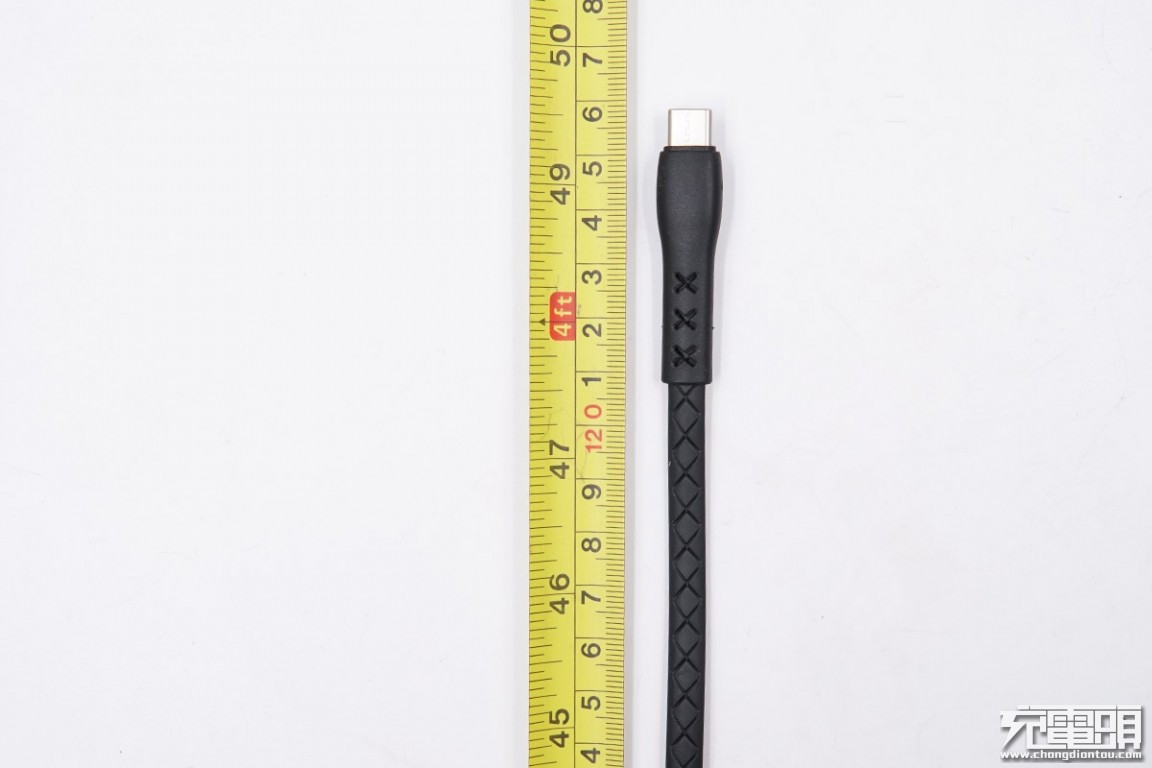 c口快充数据线拆解,加粗快充可自动断电数据线测评