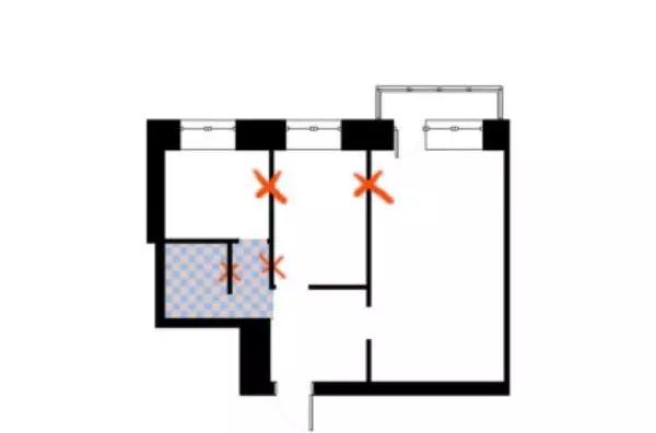 小户型隔出一间房间,带阳台房间隔断一房变二房