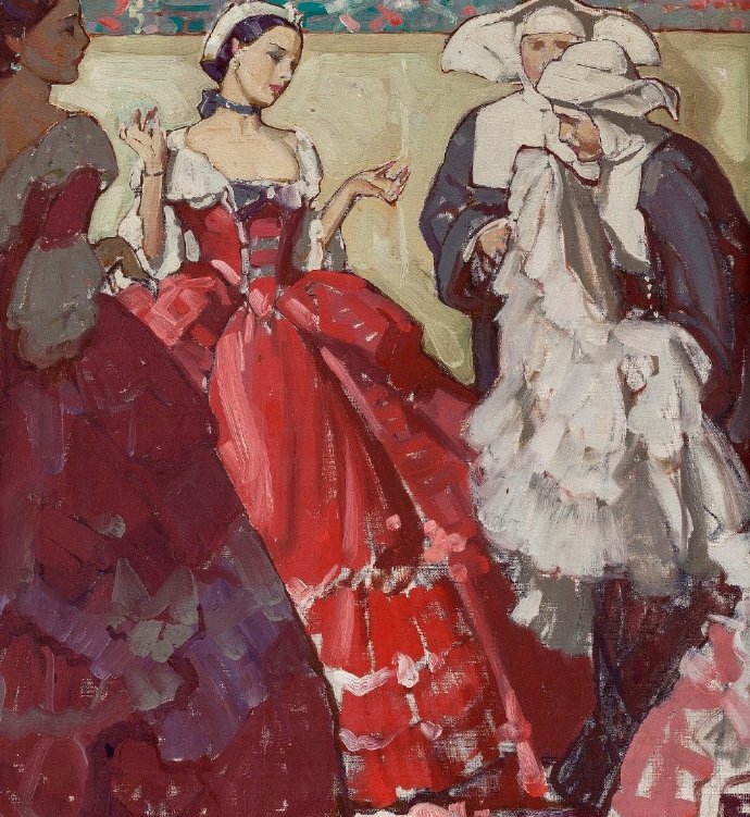 belichenko油画人物,meade油画作品