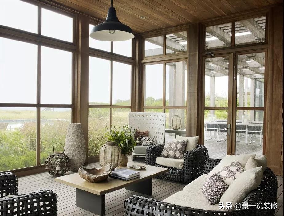 阳光房装修效果图大全洋气又实用,别踩坑了现代简约风