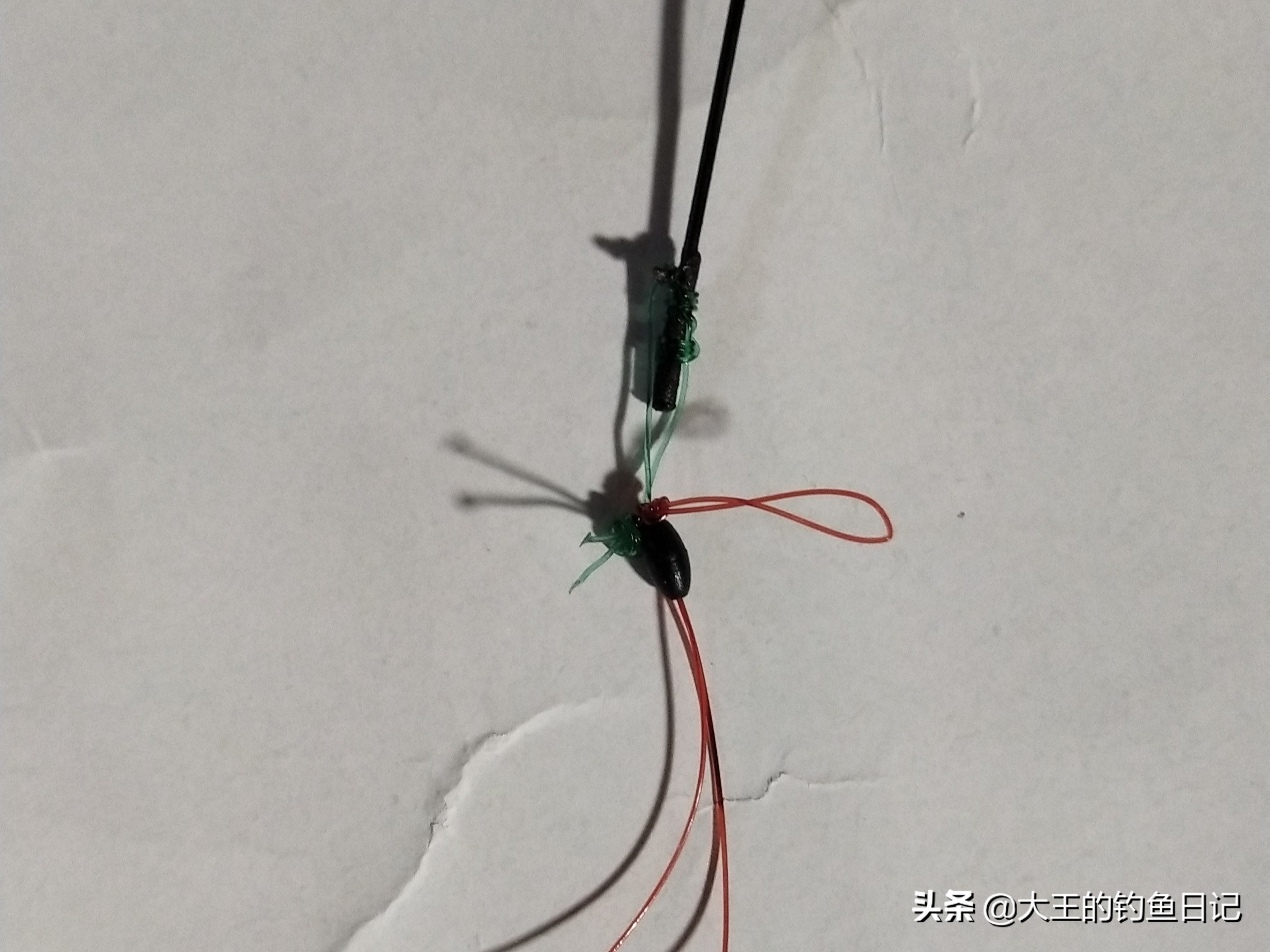手竿线组插浮漂的位置坏了怎么办,钓鱼如何避免浮漂断竿掉落