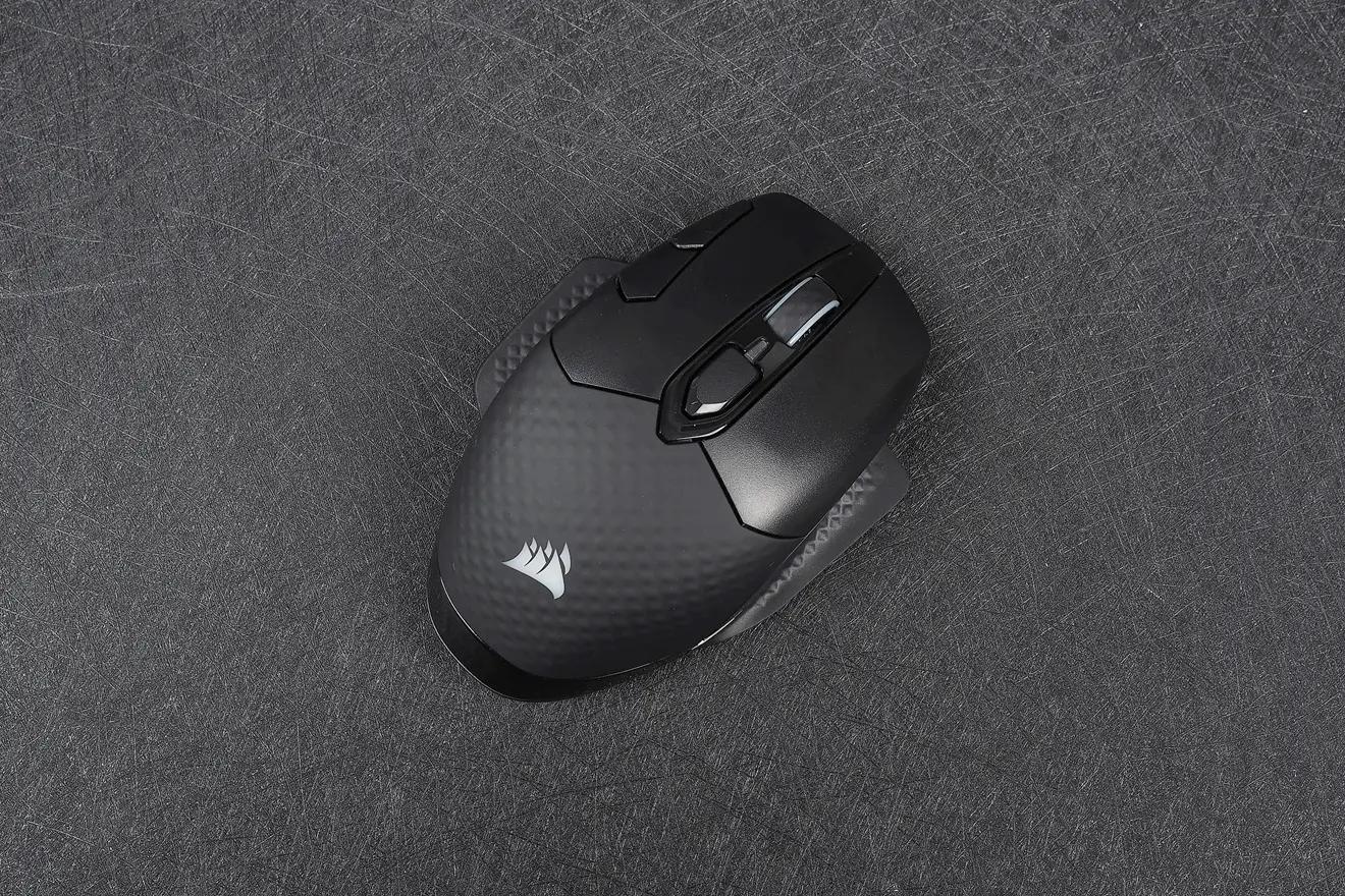 美商海盗船铁手无线鼠标测评,海盗船darkcoreprose灯失灵