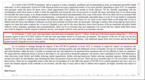 林青霞esprit,美国服装巨头破产