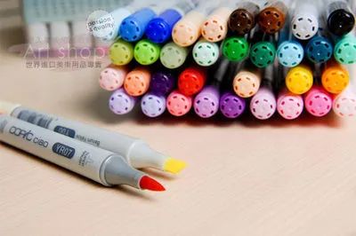 礼服怎么画好看仙气用彩铅,马克笔和彩铅裙子上色教程