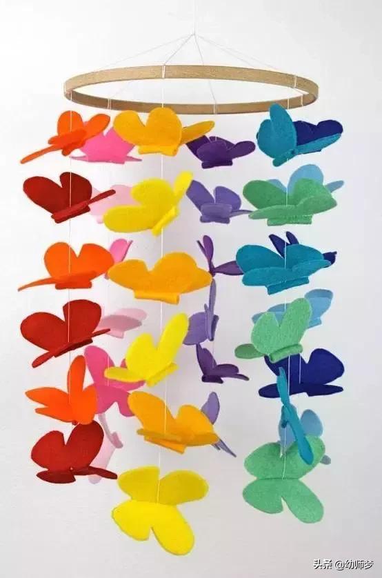 幼儿园贺卡吊饰,可以粘贺卡的吊饰