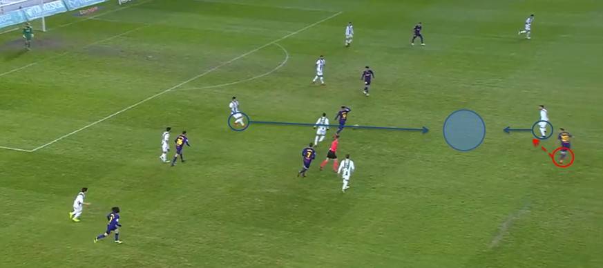 巴萨对布斯克茨,布斯克茨巴萨最后一场