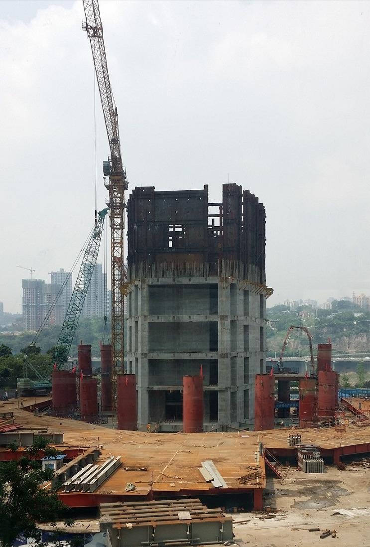 重庆万科陆海国际中心,重庆超级天际线