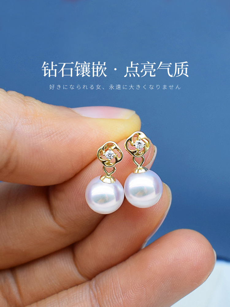 珍珠镶嵌银还是k金,珍珠镶k金好还是银好