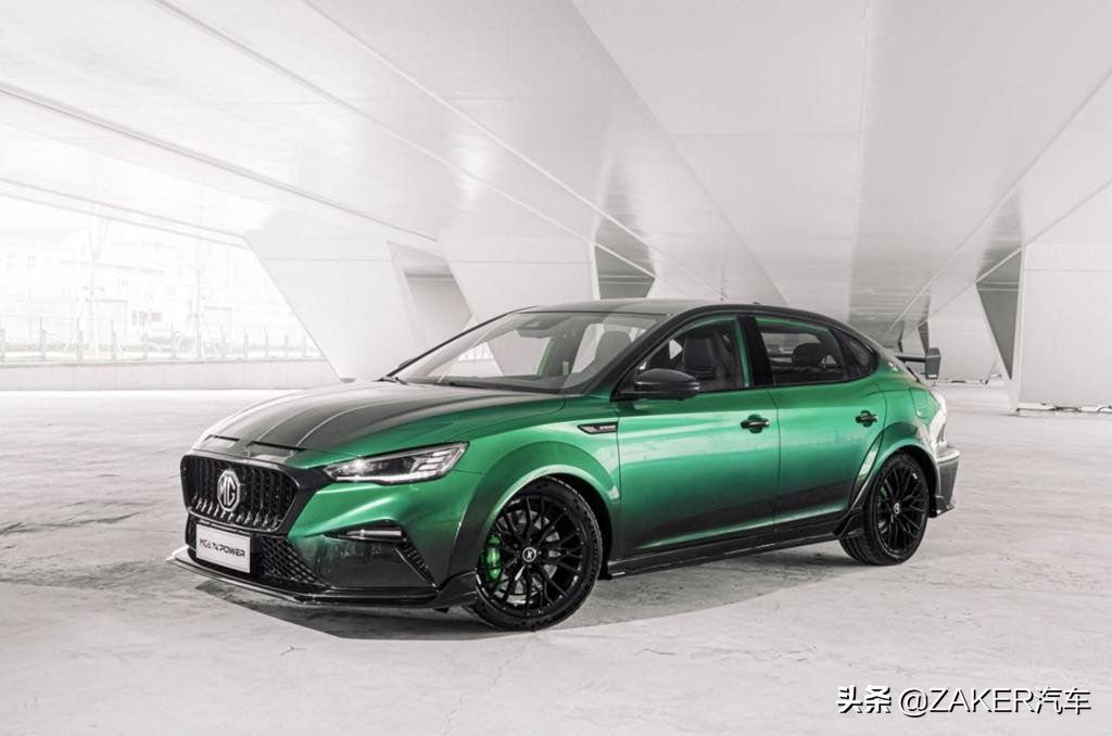 mg6xpower改装款,年轻人的第一台性能车mg6
