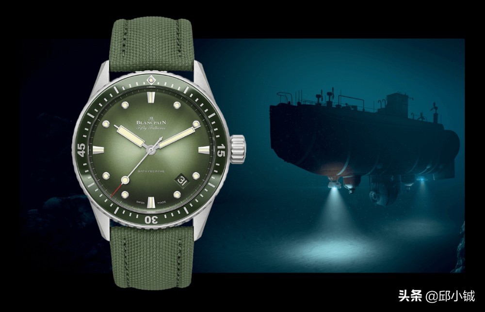 宝珀50噚极光绿naba和b52a区别,极光绿五十噚5200