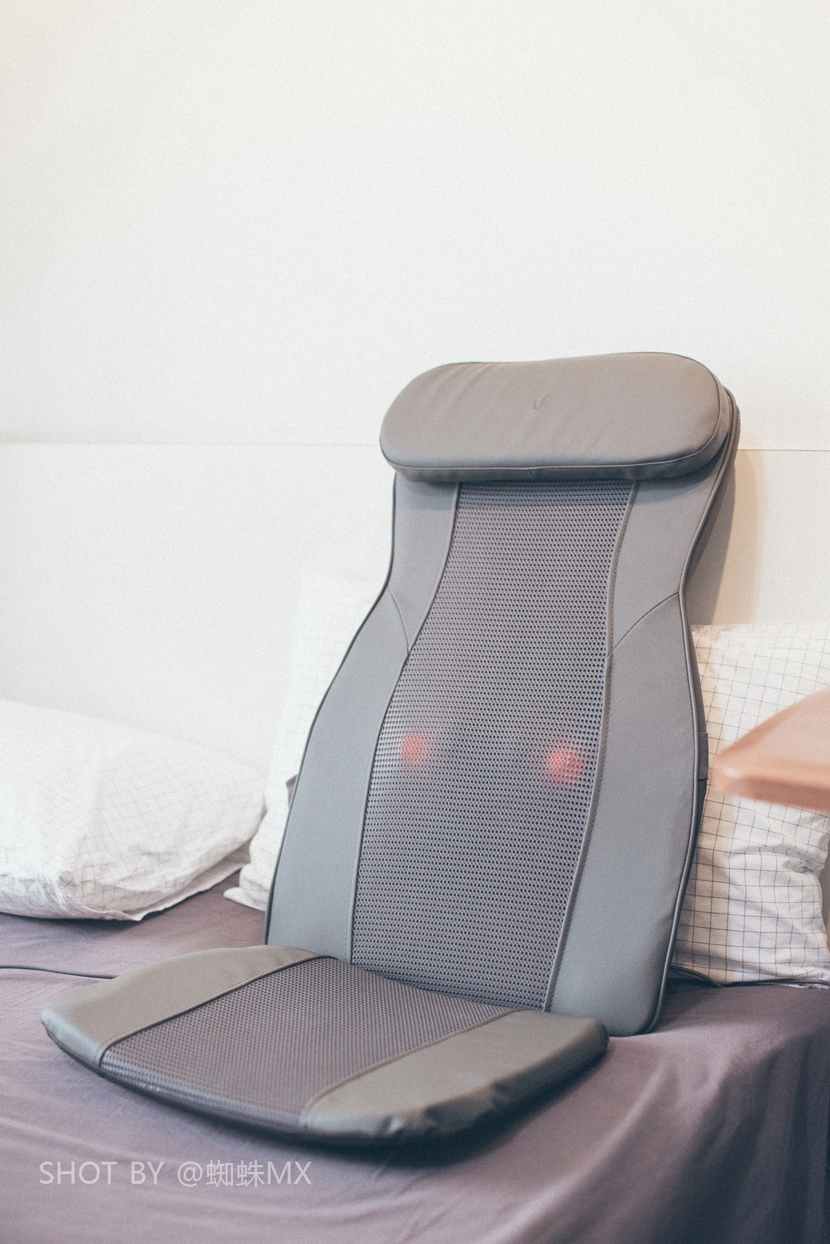 小米有品乐伽按摩垫,小米有品腰部按摩靠垫测评