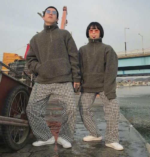 一对很火韩国情侣的日常,韩国很火的一对情侣写真照