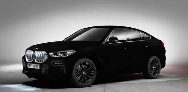 宝马x6全黑版夜间街拍,x6宝马最黑的车