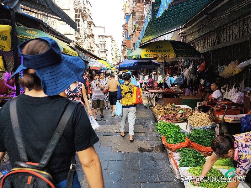 柳州青云菜市,菜价便宜美食多,位居市中心却如穿越时空的圩场