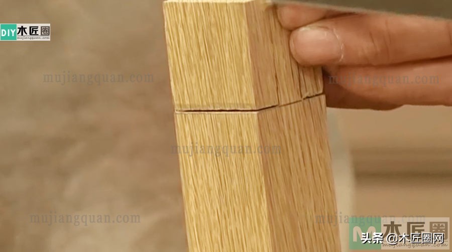 木匠手艺榫卯结构制作,木匠榫卯制作教程