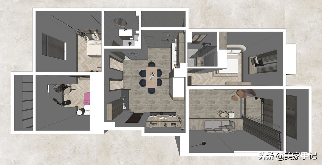 北京一对夫妻花2年装修20万,一对北京夫妻12年极简生活