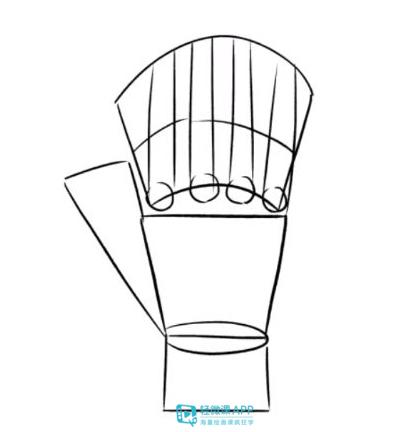 动漫人物手的最简单画法,动漫人物手的画法各种姿势