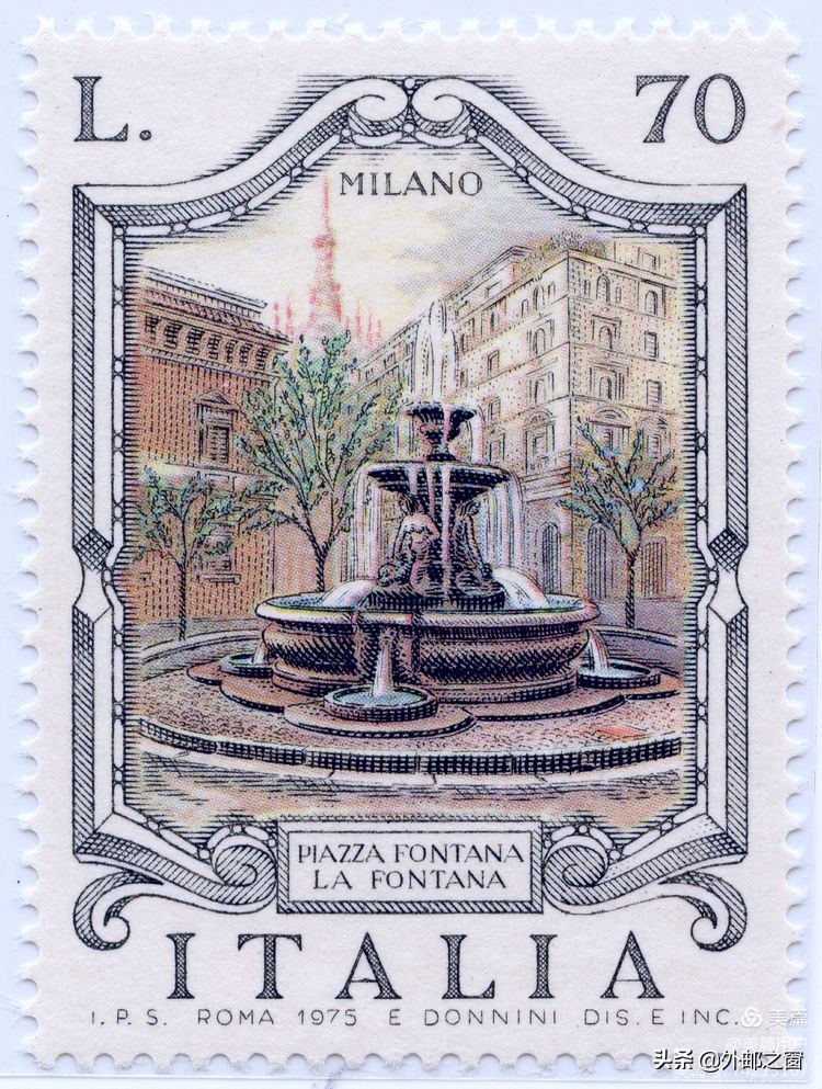 1987年意大利艺术文化遗产邮票,意大利稀少邮票