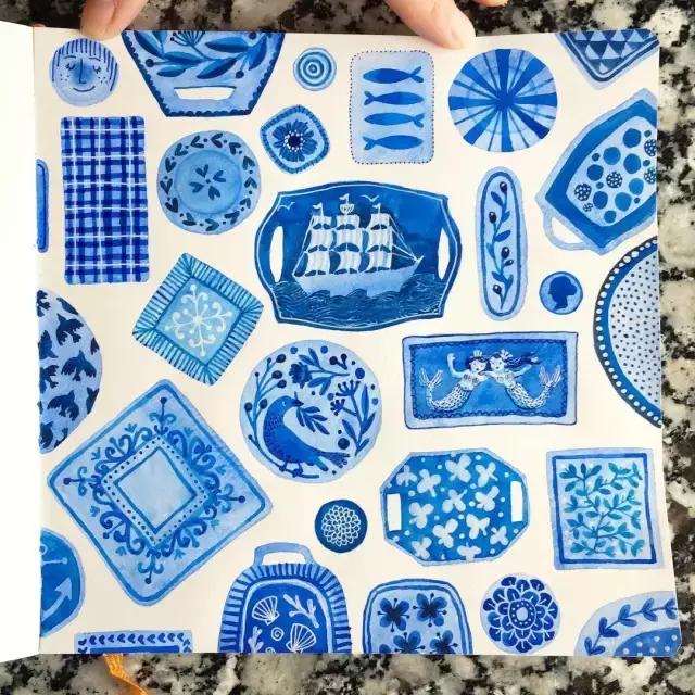 手残党零基础画,纹理画教程初学者