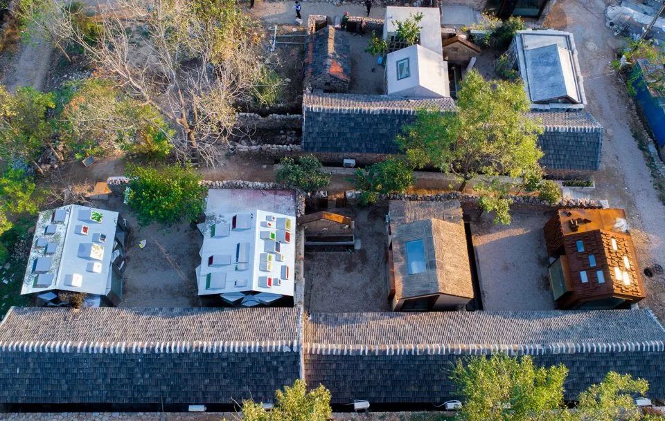 建设最美乡村图片,用泥土打造家园