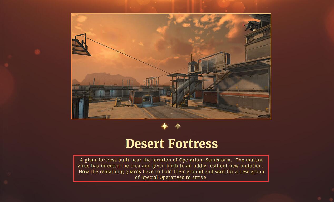 穿越火线沙漠要塞恶魔剑客的故事,穿越火线生化沙漠玩法