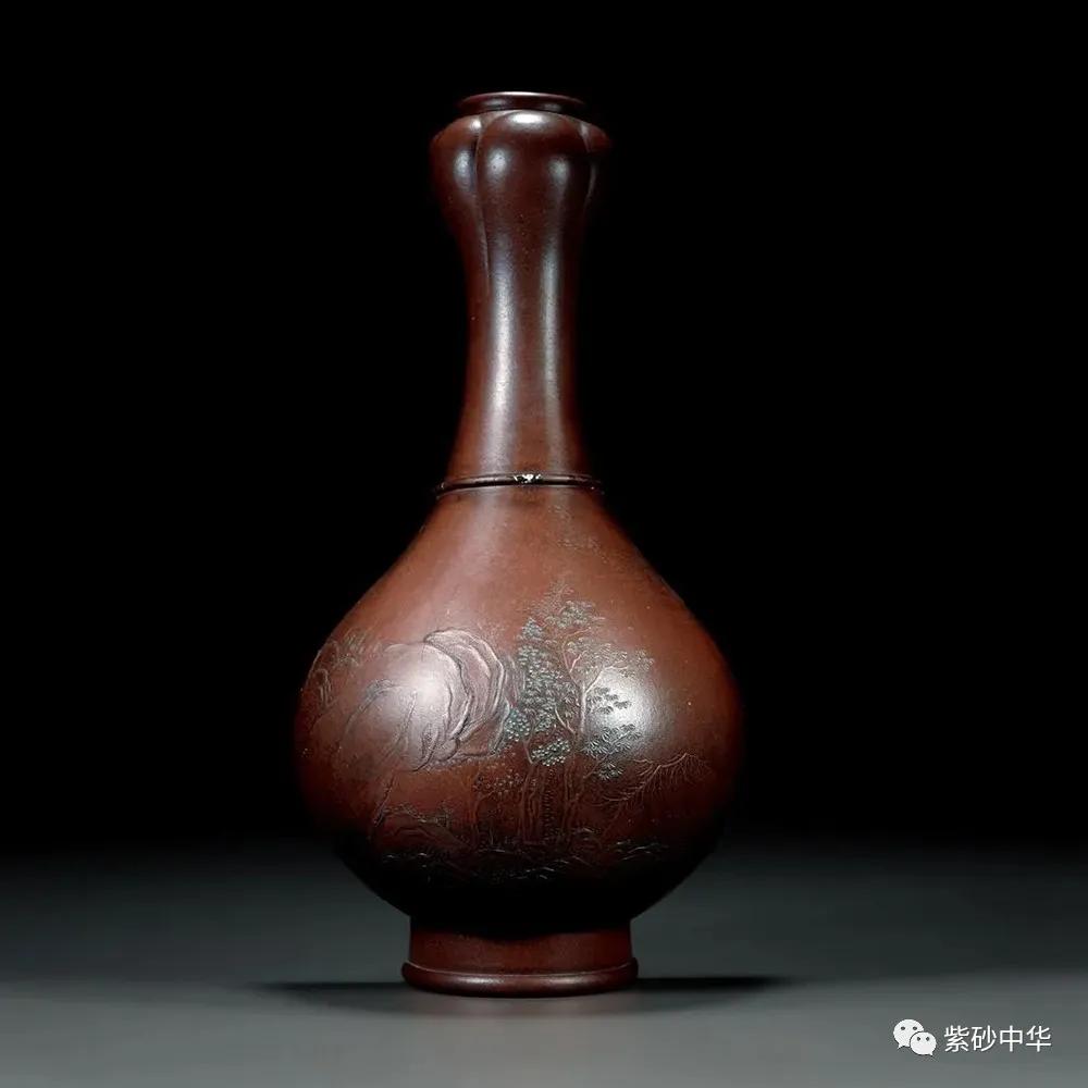 顶级紫砂壁瓶图片,紫砂茶叶罐的器型图