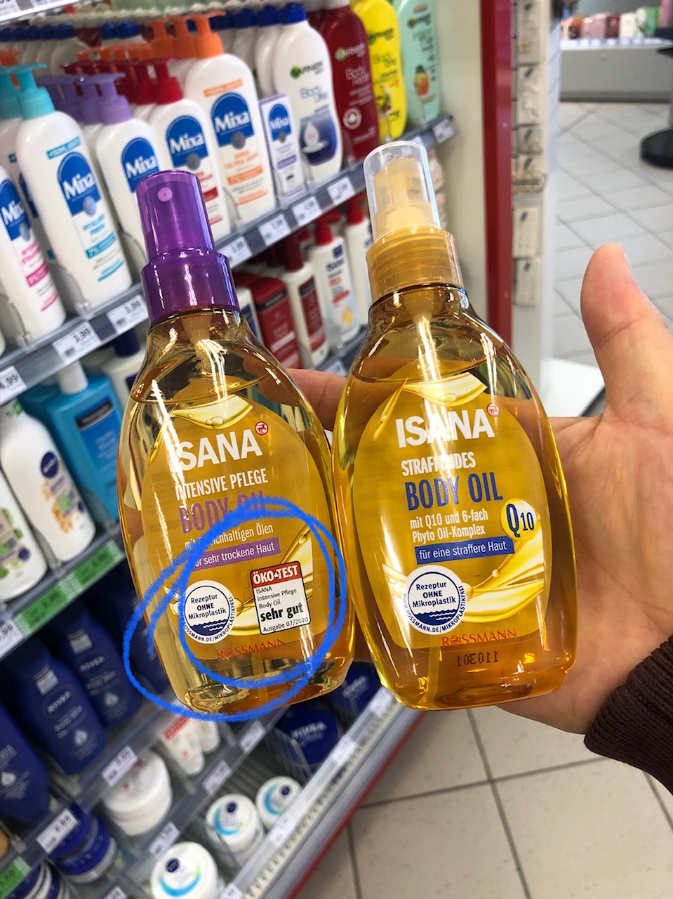 便宜又好用的身体油推荐,2.79欧元