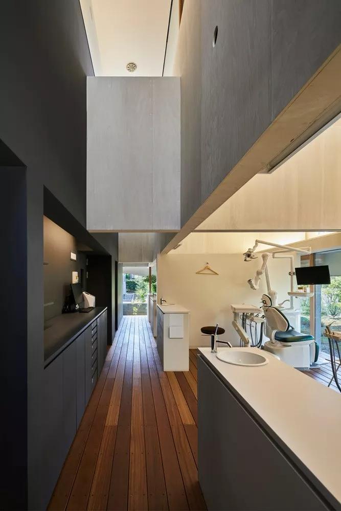 日本津波市牙科诊所，公园版的就诊环境