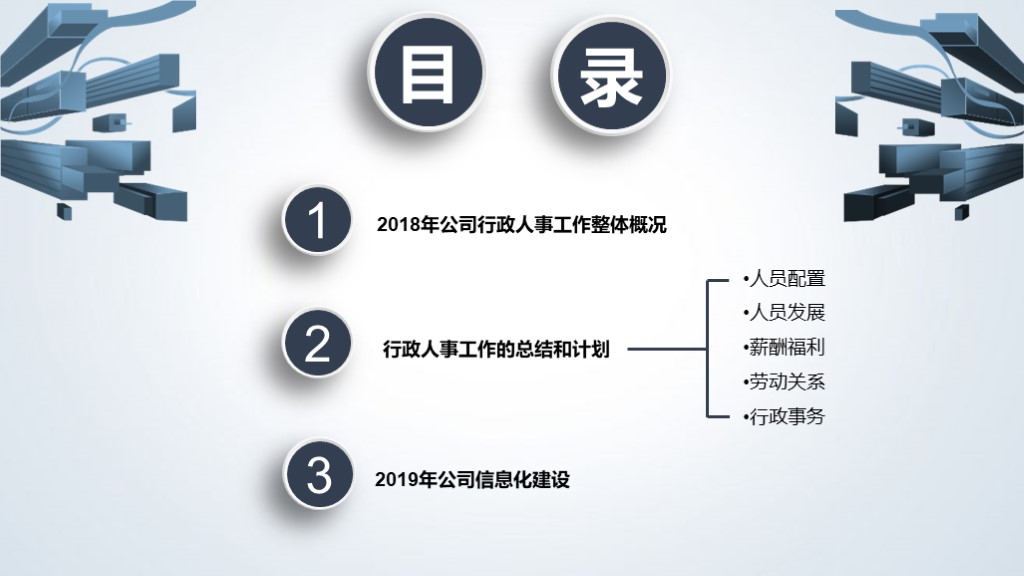 人事行政年终总结ppt模板免费下载,人事行政月度汇报ppt红色模板