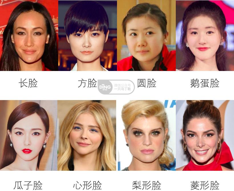 看看自己的脸型适合哪一种发型,帮你设计你的脸型适合什么发型