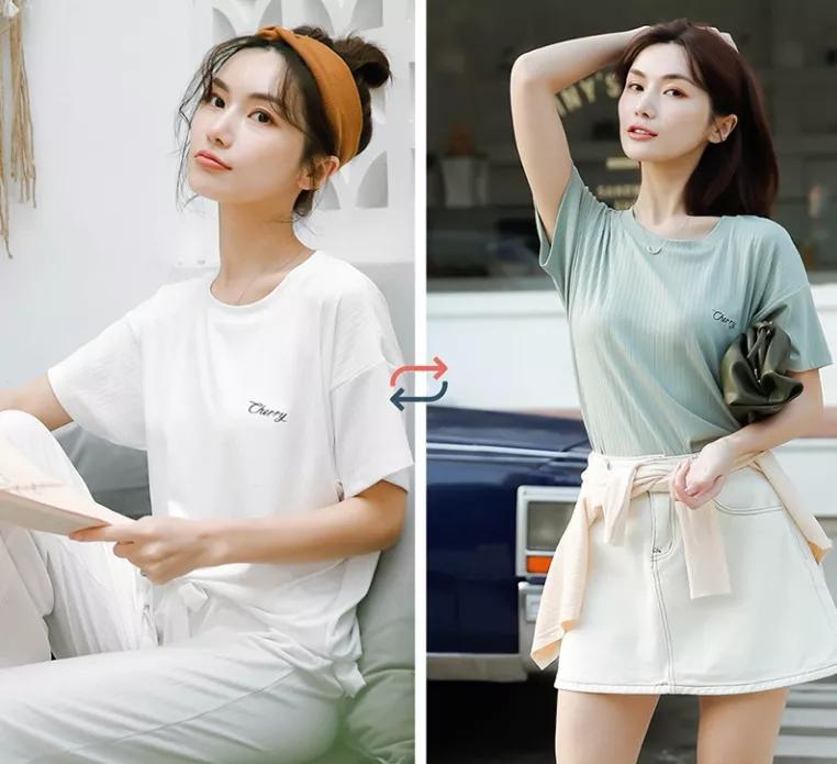 有气质的家居服,自带清凉家居服