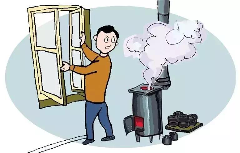 烤火煤气中毒怎么解毒最有效,冬季煤气中毒的预防与处理图片