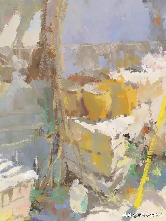 设计色彩水粉优秀作品图片,太行山风景水粉写生临摹简单